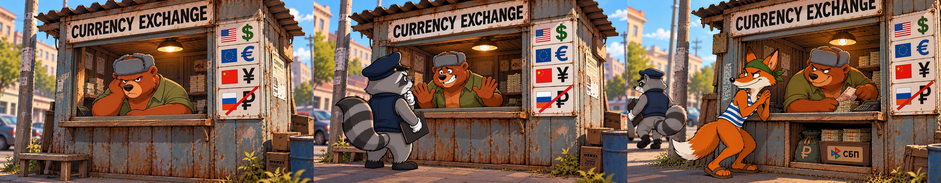 Não fecharam, esconderam: a nova tática dos criptosserviços russos