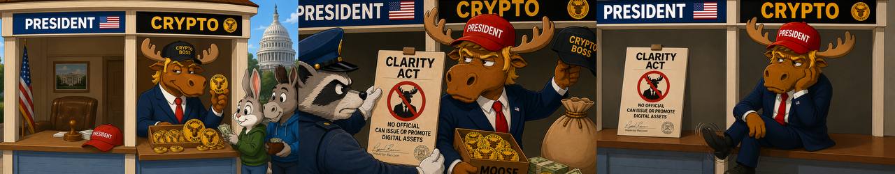 CLARITY Act: US moves to ban the president and officials from issuing tokens